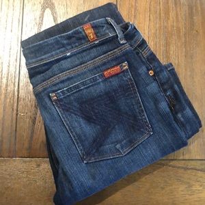 7 for all Mankind Women’s Darkwash Jeans